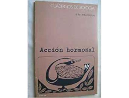 Livro Acción Hormonal de A M Malkinson (Espanhol)