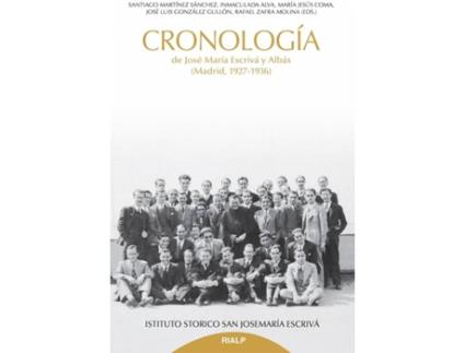 Livro Cronología De Jose María Escrivá Y Albás de Santiago Martínez Sánchez (Espanhol)