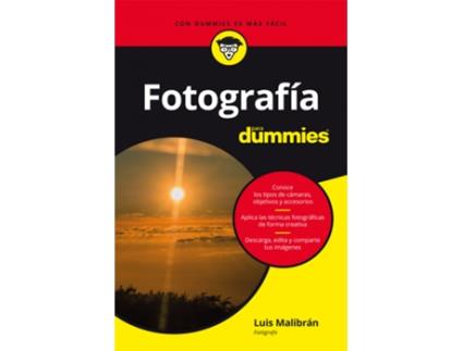 Livro Fotografía Para Dummies de Luis Malibrán (Espanhol)