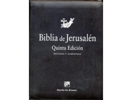 Livro Biblia Jerusalèn Manual Cremallera de VVAA (Espanhol)