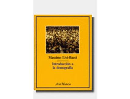 Livro Introducción A La Demografía de Massimo Livi Bacci (Espanhol)