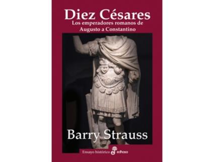 Livro Diez Césares de Barry Strauss (Espanhol)