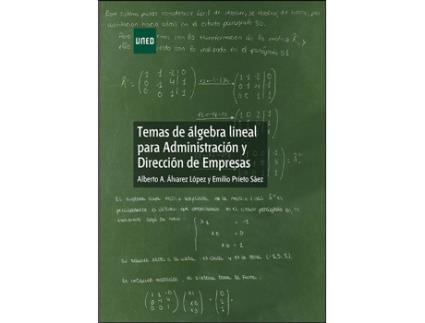 Livro Temas De Algebra Lineal Para Administración Y Dirección de VVAA (Espanhol)