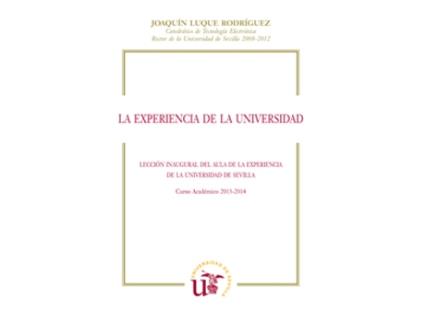 Livro La Experiencia De La Universidad Leccion Inaugural Del Aula de Joaquin Luque Rodriguez (Espanhol)