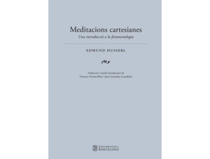 Livro Meditacions Cartesianes Una Introducció A La Fenomenologia de Edmund Husserl (Alemão)