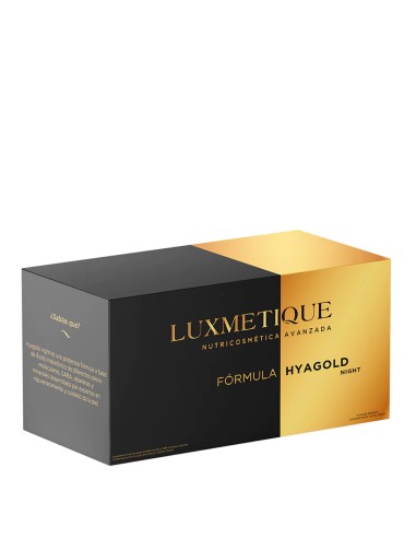 ¡Desconto 10%! Luxmetique Hyagold Night Fórmula 15 Frascos - Luxmetique