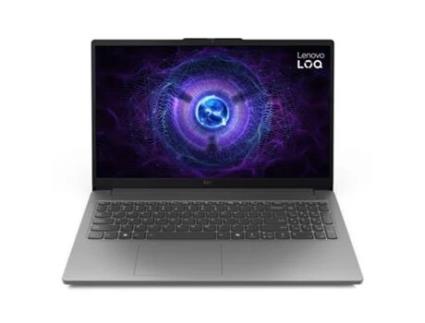 Portátil LENOVO LOQ E 15IAX9E-091 (15,6' - I7-12650HX - RAM: 16 GB - 1TB RTX4050 - Windows 11 Home - Cinzento)