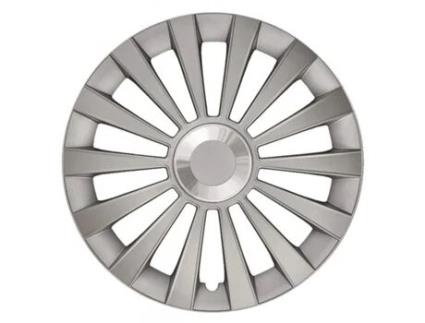 Tampões De Roda Meridian 14 Krawehl Prata