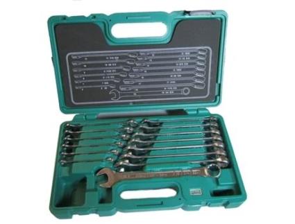 Chaves de boca Estojo 14 peças 6 19mm Honiton