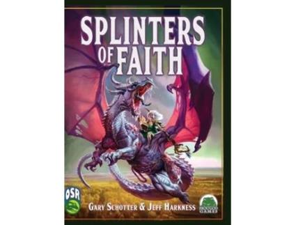Livro Splinters of Faith 2022 OSR de Gary Schotter (Inglês)