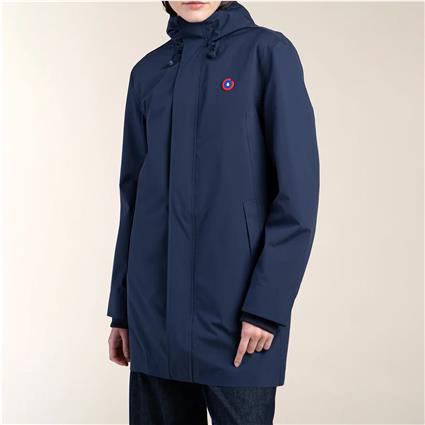 Parka impermeável de comprimento médio BEAUBOURG, Flotte