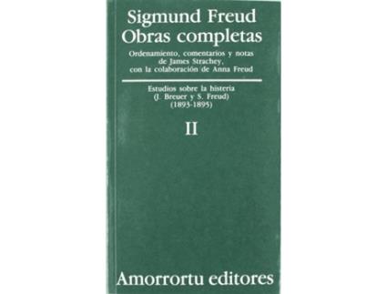 Livro O.C Freud 2 Estudios Sobre La Histeria de Sigmund Freud