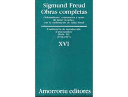 Livro O.C Freud 16 Conferencias De Introduccion Al Psico de Sigmund Freud