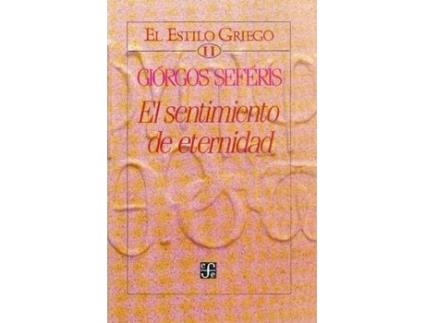 Livro El Estilo Griego, II : El Sentimiento De Eternidad