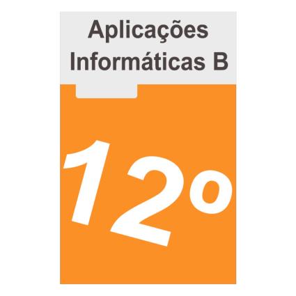 Manual Aplicações Informáticas B 12 (Aplicações Informáticas B; 12º Ano)