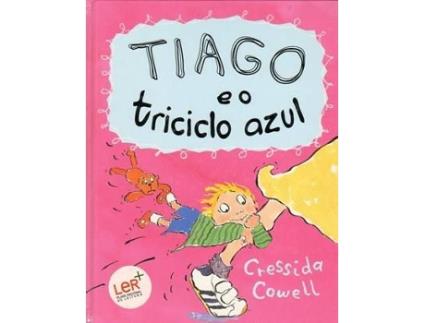 Livro Tiago E O Triciclo Azul de Cressida Cowell