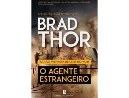 Livro O Agente Estrangeiro de Brad Thor (Português)