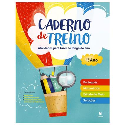 Livro Caderno de Treino - 1º Ano