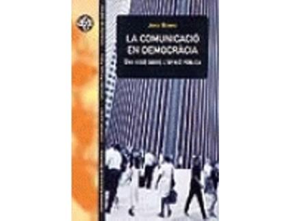 Livro La Comunicació En Democràcia de Jordi Berrio (Espanhol)