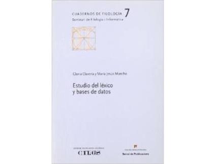 Livro Estudio Del Léxico Y Bases De Datos de Gloria Clavería (Espanhol)