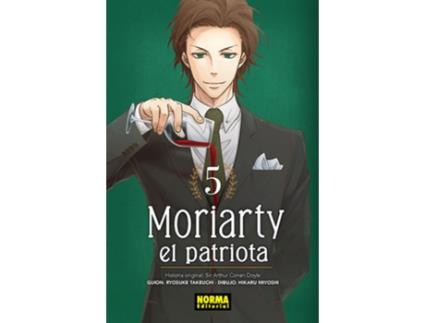 Livro Moriarty El Patriota 5 de Rousuke Takeuchi (Espanhol)