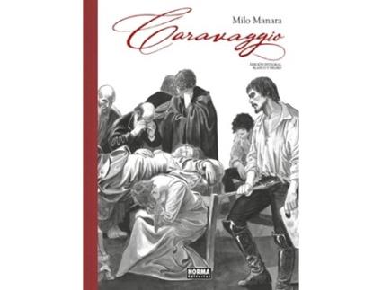 Livro Caravaggio. Integral Blanco Y Negro de Milo Manara (Espanhol)