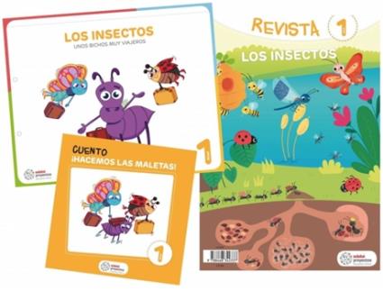 Livro Los Insectos 3 Años. Unos Bichos Muy Viajeros. Proyectos 2019 de VVAA (Espanhol)