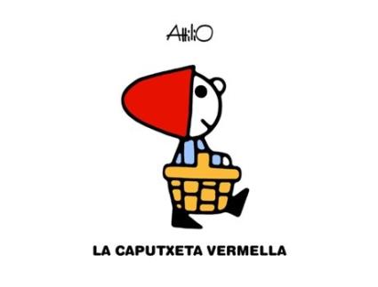 Livro La Caputxeta Vermella de Attilio (Catalão)