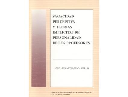 Livro Sagacidad Perceptiva Y Tecnicas Implicitas De Personalidad D de Jose Luis Alvarez Castillo (Espanhol)
