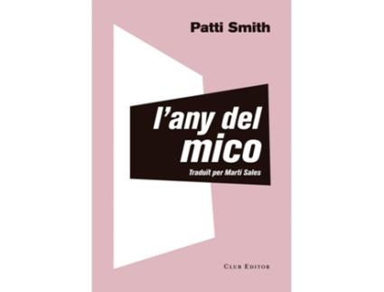 Livro LAny Del Mico de Patti Smith (Catalão)