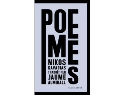 Livro Poemes de Nikos Kavadias (Catalão)