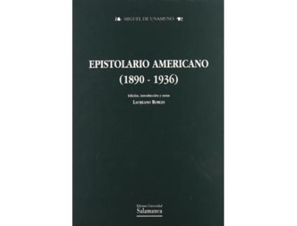 Livro Epistolario Americano de Miguel Unamuno (Espanhol)