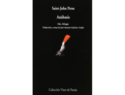 Livro Anabasis de Saint-John Perse (Espanhol)