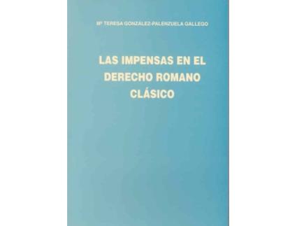 Livro Imprensas En El Derecho Romano Clásico de María Teresa González Palenzuela-Gallego (Espanhol)