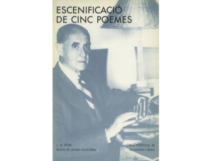 Livro Escenificació De Cinc Poemes de J. V. Foix (Catalão)