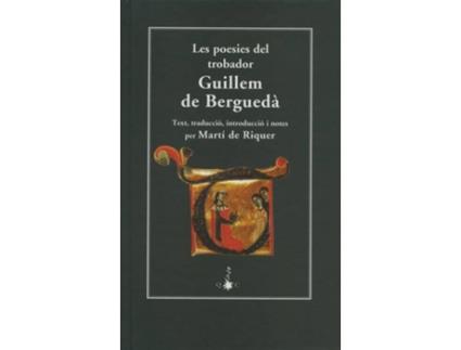 Livro Les Poesies Del Trobador Guillem De Berguedà de Martí De Riquer I Morera (Catalão)