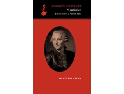 Livro MemRies de Lorenzo Da Ponte (Italiano)