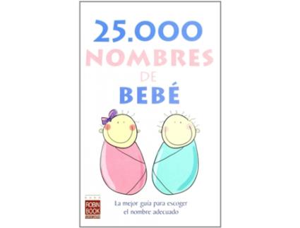 Livro 25.000 Nombres De Bebé de Anónimo (Espanhol)
