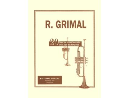 Livro 20 Dúos Para 2 Trompetas de Rafael Grimal (Espanhol)