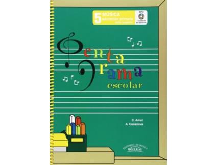 Livro Pentagrama Escolar 5 Ciclo Superior de Amat, C (Espanhol)