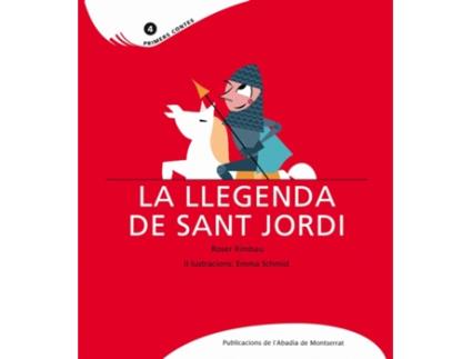 Livro La Llegenda De Sant Jordi de Roser Rimbau (Catalão)