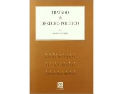 Livro Tratado De Derecho Político de Adolfo Posada (Espanhol)