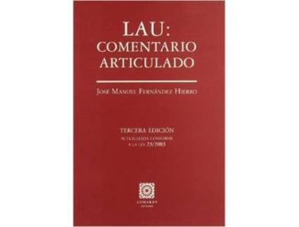Livro Lau: Comentario Articulado de José Manuel Fernández Hierro (Espanhol)