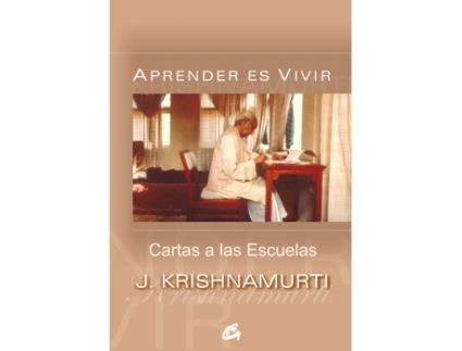 Livro Aprender Es Vivir de Jiddu Krishnamurti (Espanhol)