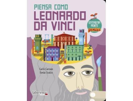 Livro Piensa Como Leonardo Da Vinci de Carlo Carzan (Espanhol)