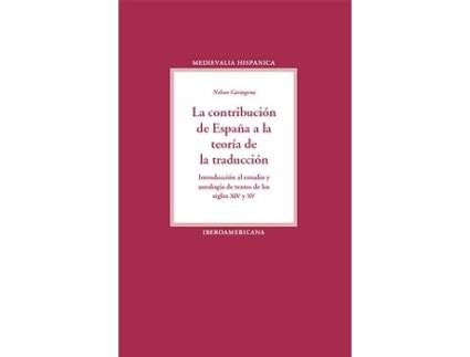 Livro Contribucion De España A Teoria De Traduccion de Nelson Cartagena (Espanhol)