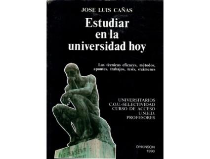 Livro Estudiar En La Universidad Hoy. de J.L. Cañas Fernandez (Espanhol)
