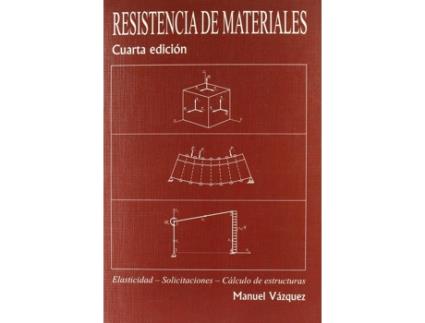 Livro Resistenca De Materiales de Manuel Editorial Noela Vázquez (Espanhol)