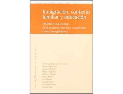 Livro Inmigración, Contexto Familiar Y Educación de Sílvia Carrasco I Pons (Espanhol)