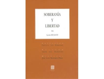 Livro Soberanía Y Libertad de Leon Duguit (Espanhol)